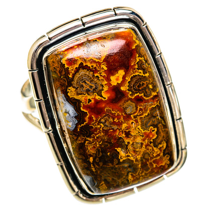 Moroccan Agate Rings handcrafted by Ana Silver Co - RING106489 - Photo 2