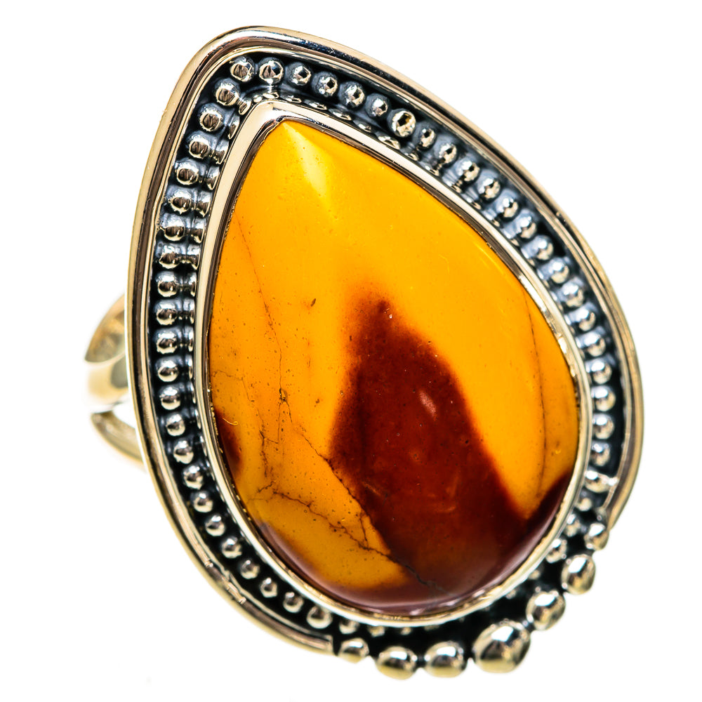 Mookaite Rings handcrafted by Ana Silver Co - RING106493 - Photo 2