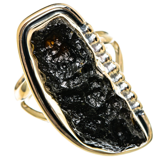Tektite Rings handcrafted by Ana Silver Co - RING106498 - Photo 2