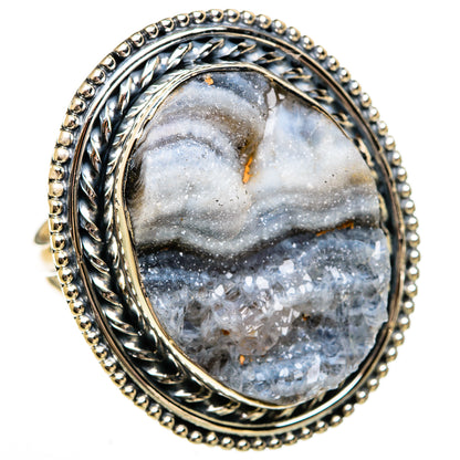 Desert Druzy Rings handcrafted by Ana Silver Co - RING106504 - Photo 2