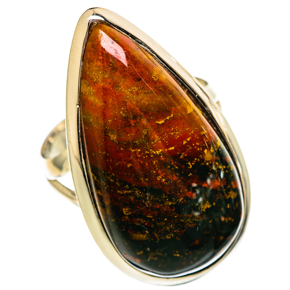 Bloodstone Rings handcrafted by Ana Silver Co - RING106522 - Photo 2
