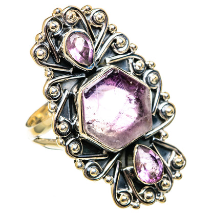 Amethyst Rings handcrafted by Ana Silver Co - RING106528 - Photo 2