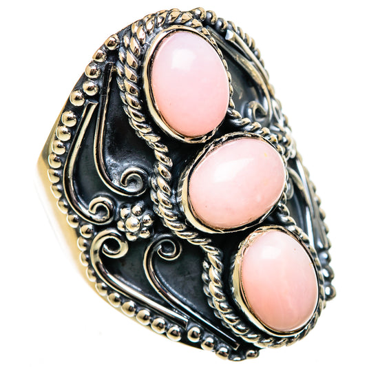 Pink Opal Rings handcrafted by Ana Silver Co - RING106529 - Photo 2