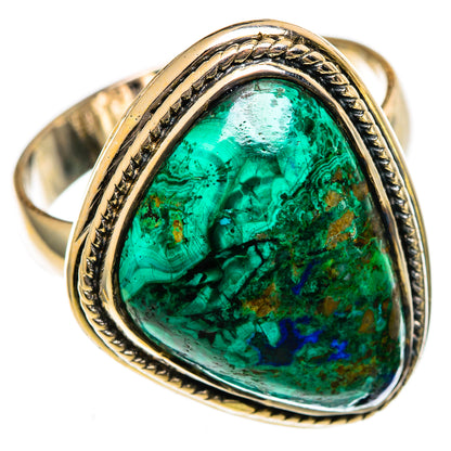 Chrysocolla Rings handcrafted by Ana Silver Co - RING106542 - Photo 2