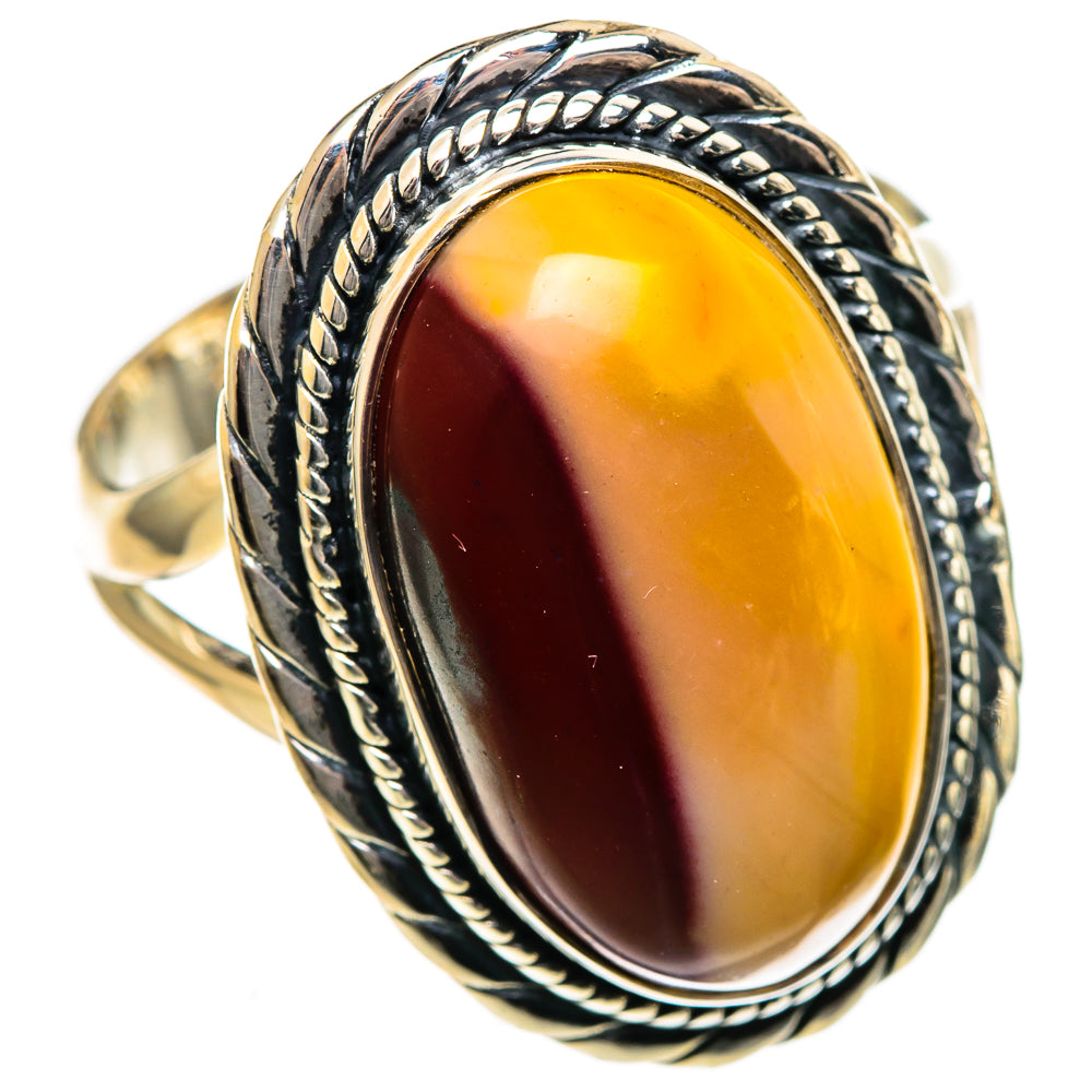 Mookaite Rings handcrafted by Ana Silver Co - RING106547 - Photo 2