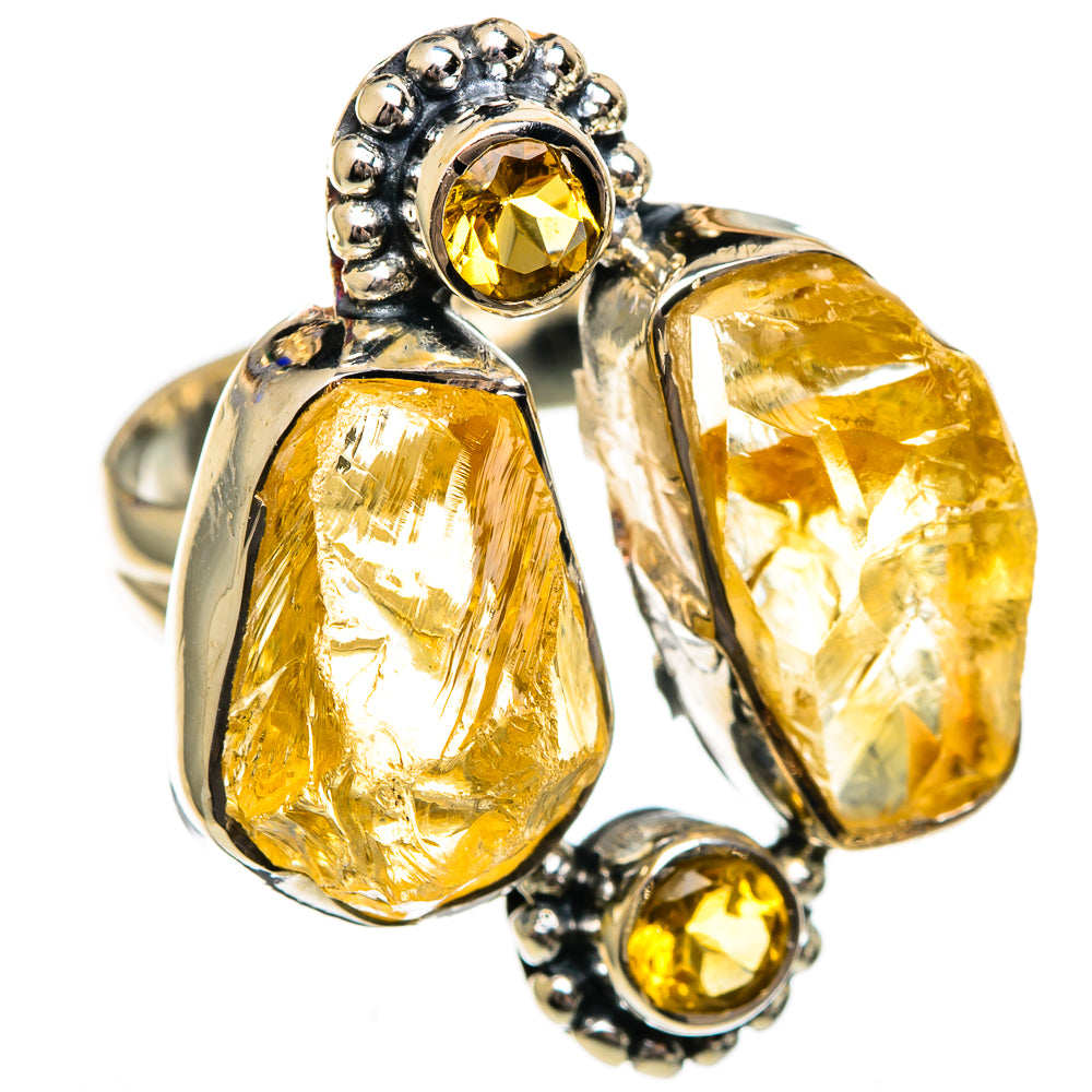 Citrine Rings handcrafted by Ana Silver Co - RING106550 - Photo 2