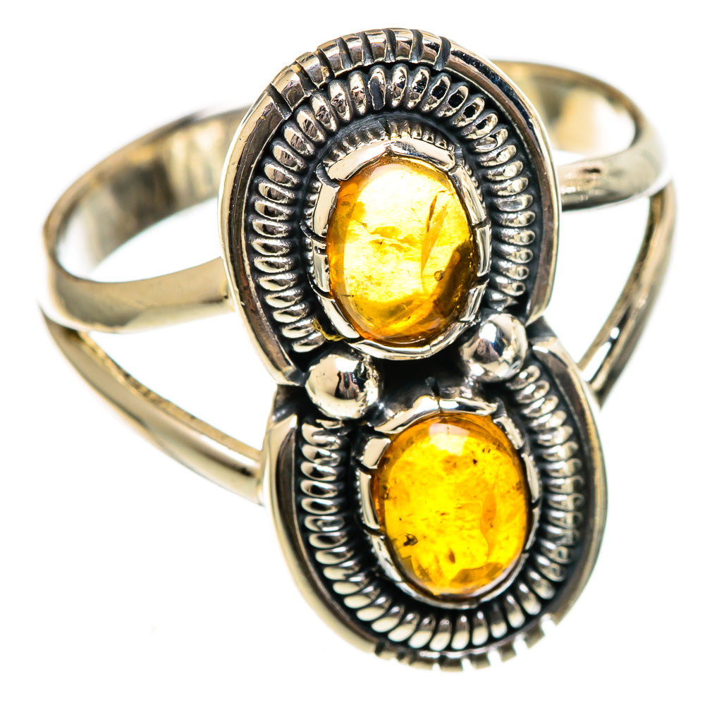 Citrine Rings handcrafted by Ana Silver Co - RING106551 - Photo 2