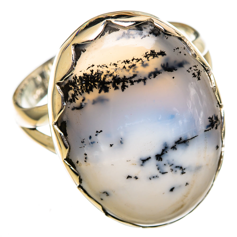 Dendritic Opal Rings handcrafted by Ana Silver Co - RING106561 - Photo 2