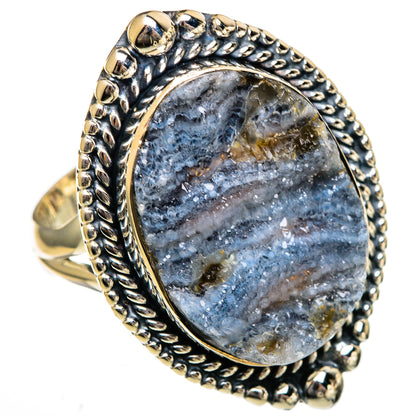 Desert Druzy Rings handcrafted by Ana Silver Co - RING106566 - Photo 2