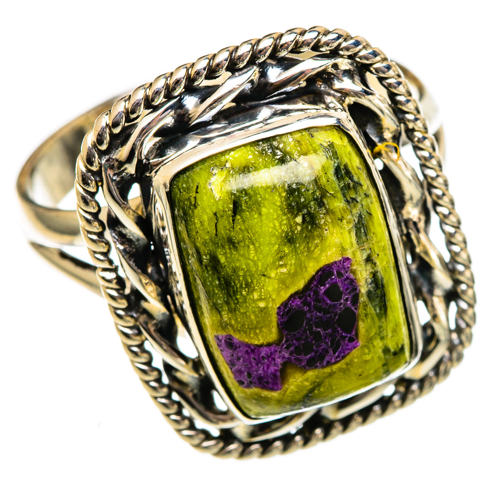 Atlantisite Rings handcrafted by Ana Silver Co - RING106568 - Photo 2