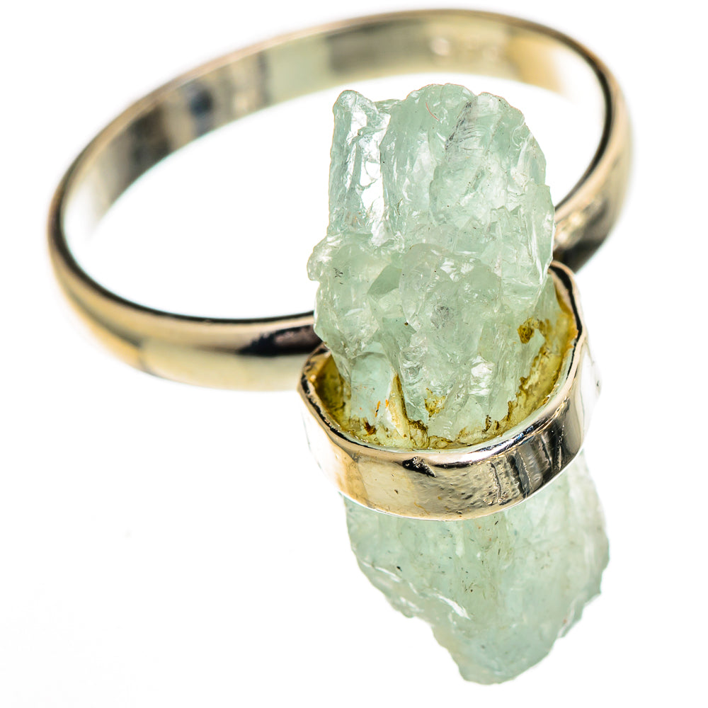 Aquamarine Rings handcrafted by Ana Silver Co - RING106574 - Photo 2