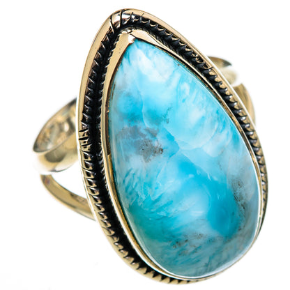 Larimar Rings handcrafted by Ana Silver Co - RING106576 - Photo 2