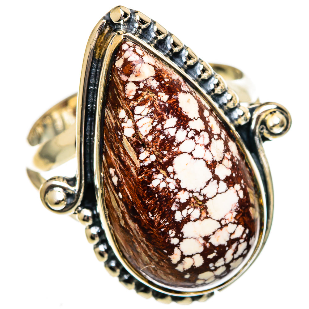 Wild Horse Jasper Rings handcrafted by Ana Silver Co - RING106583 - Photo 2
