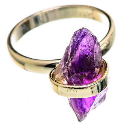 Amethyst Rings handcrafted by Ana Silver Co - RING106594 - Photo 2