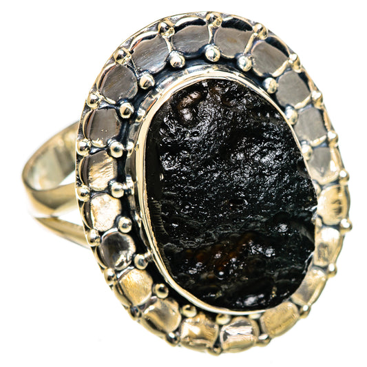 Tektite Rings handcrafted by Ana Silver Co - RING106599 - Photo 2