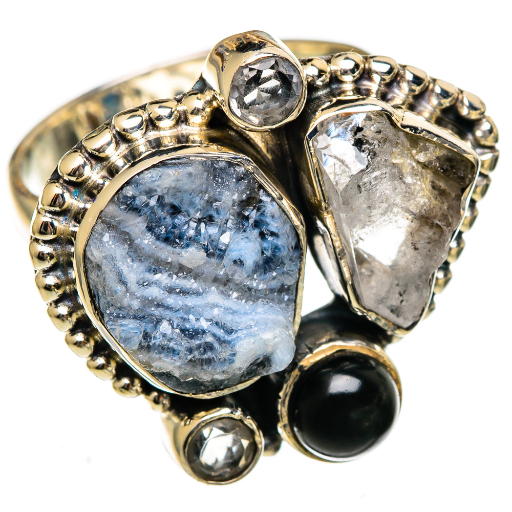 Desert Druzy Rings handcrafted by Ana Silver Co - RING106605 - Photo 2