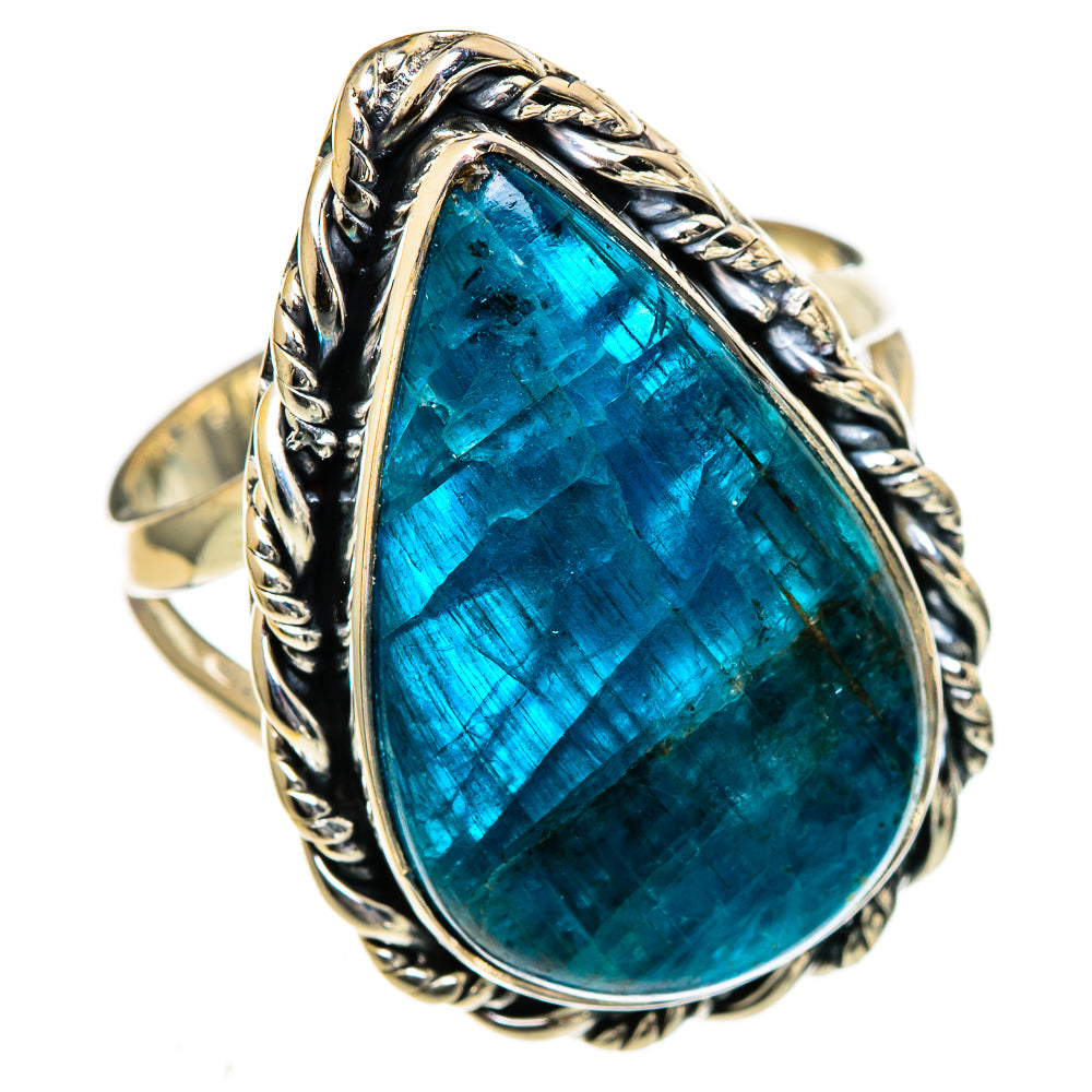 Apatite Rings handcrafted by Ana Silver Co - RING106611 - Photo 2