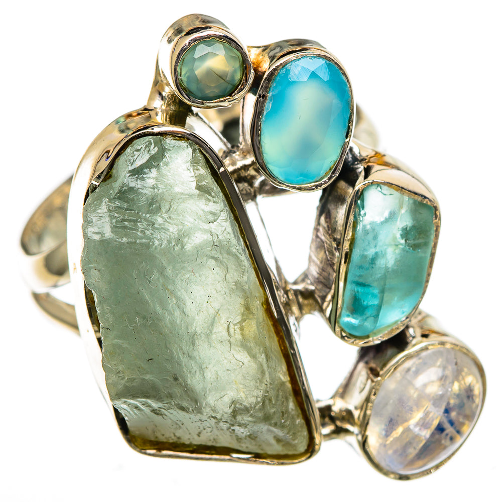 Aquamarine Rings handcrafted by Ana Silver Co - RING106612 - Photo 2