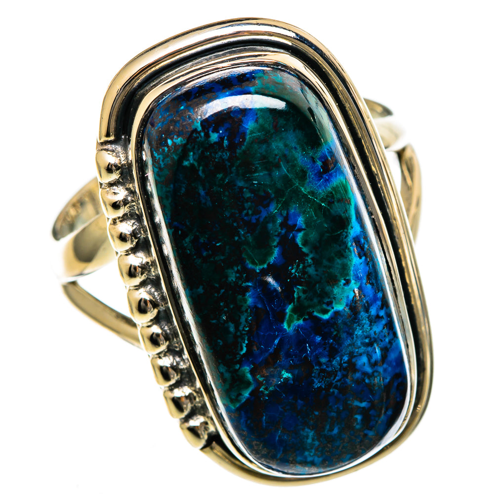 Shattuckite Rings handcrafted by Ana Silver Co - RING106614 - Photo 2