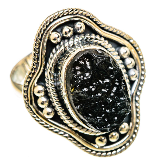 Tektite Rings handcrafted by Ana Silver Co - RING106631 - Photo 2