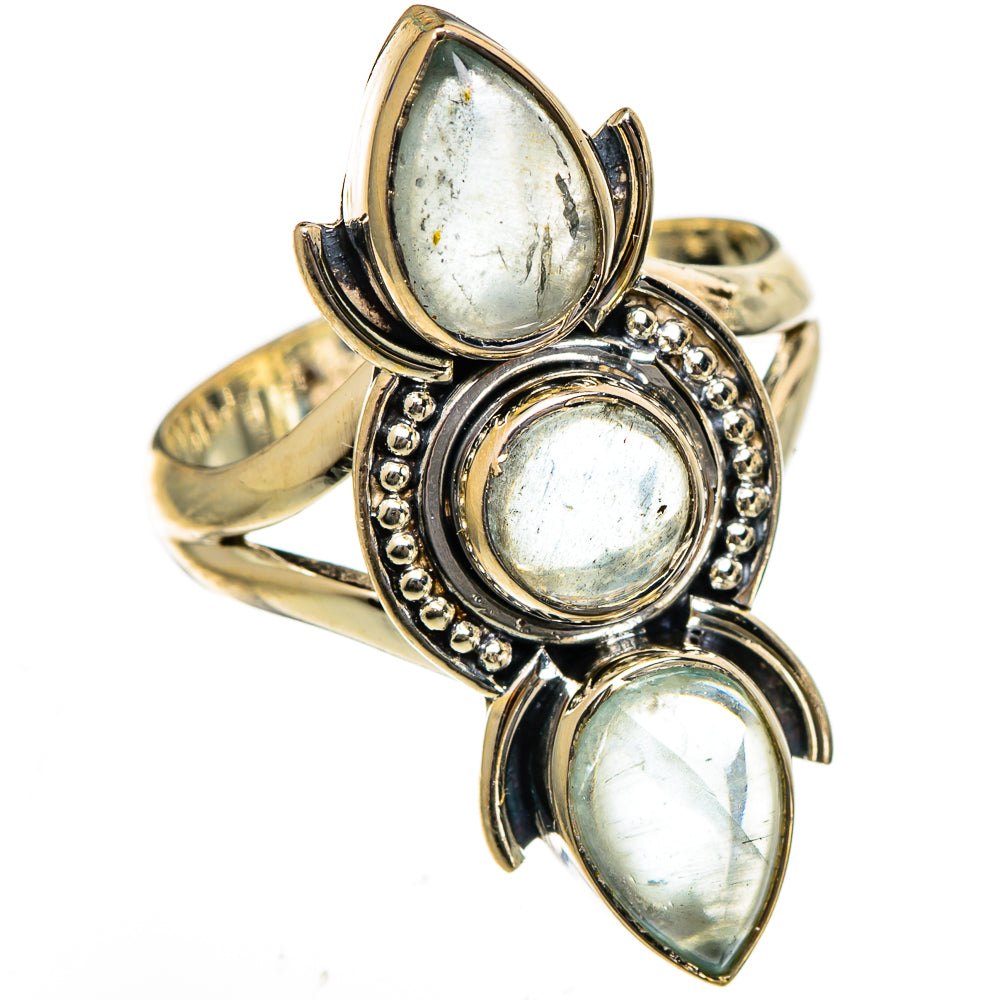 Aquamarine Rings handcrafted by Ana Silver Co - RING106640 - Photo 2