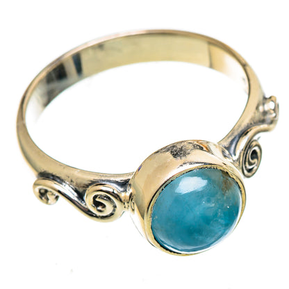Aquamarine Rings handcrafted by Ana Silver Co - RING106643 - Photo 2