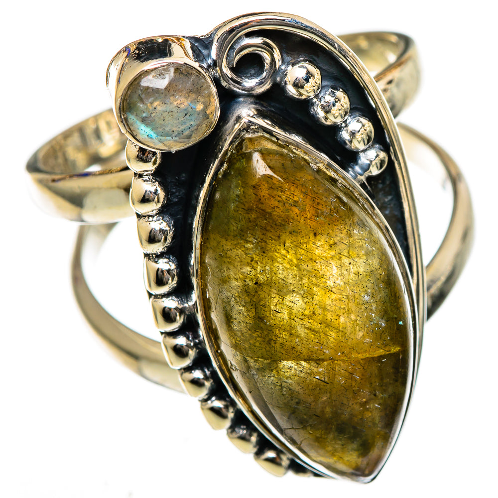 Labradorite Rings handcrafted by Ana Silver Co - RING106653 - Photo 2