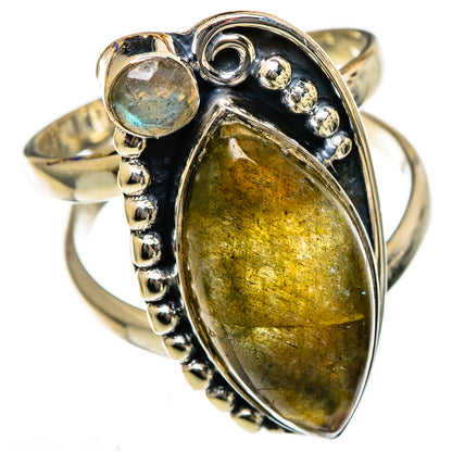 Labradorite Rings handcrafted by Ana Silver Co - RING106653 - Photo 2