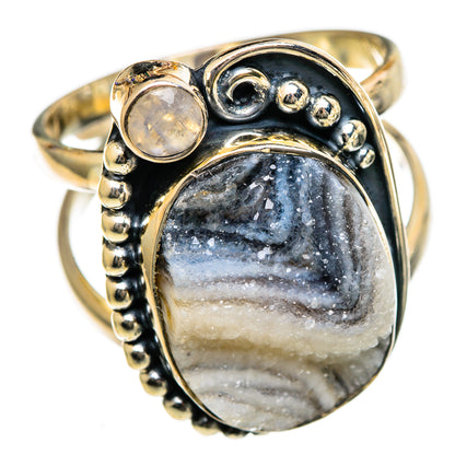 Desert Druzy Rings handcrafted by Ana Silver Co - RING106666 - Photo 2