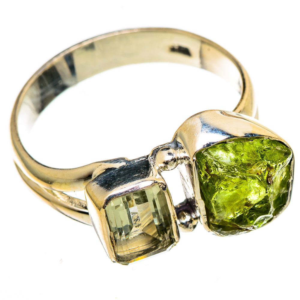 Peridot Rings handcrafted by Ana Silver Co - RING106679 - Photo 2