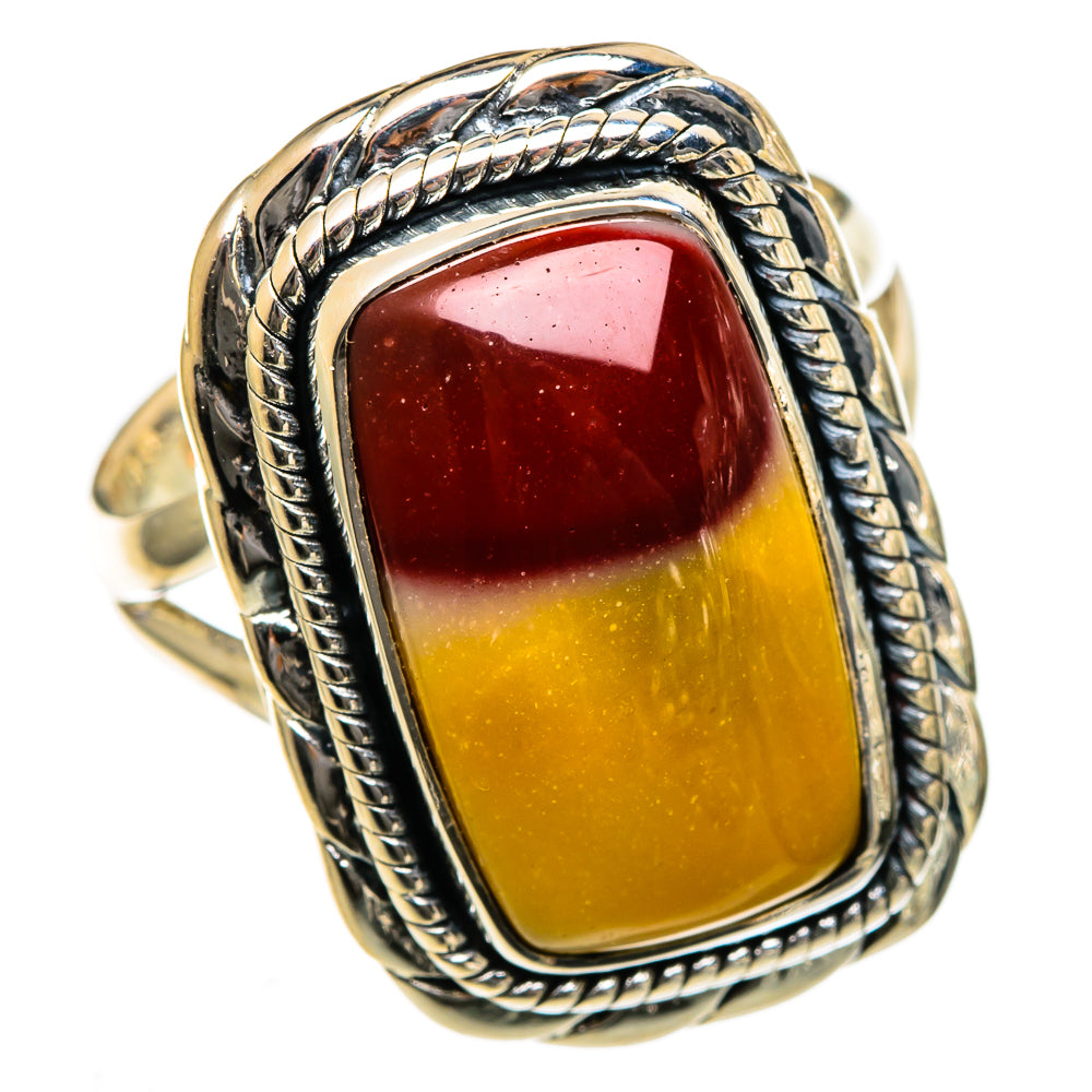 Mookaite Rings handcrafted by Ana Silver Co - RING106686 - Photo 2