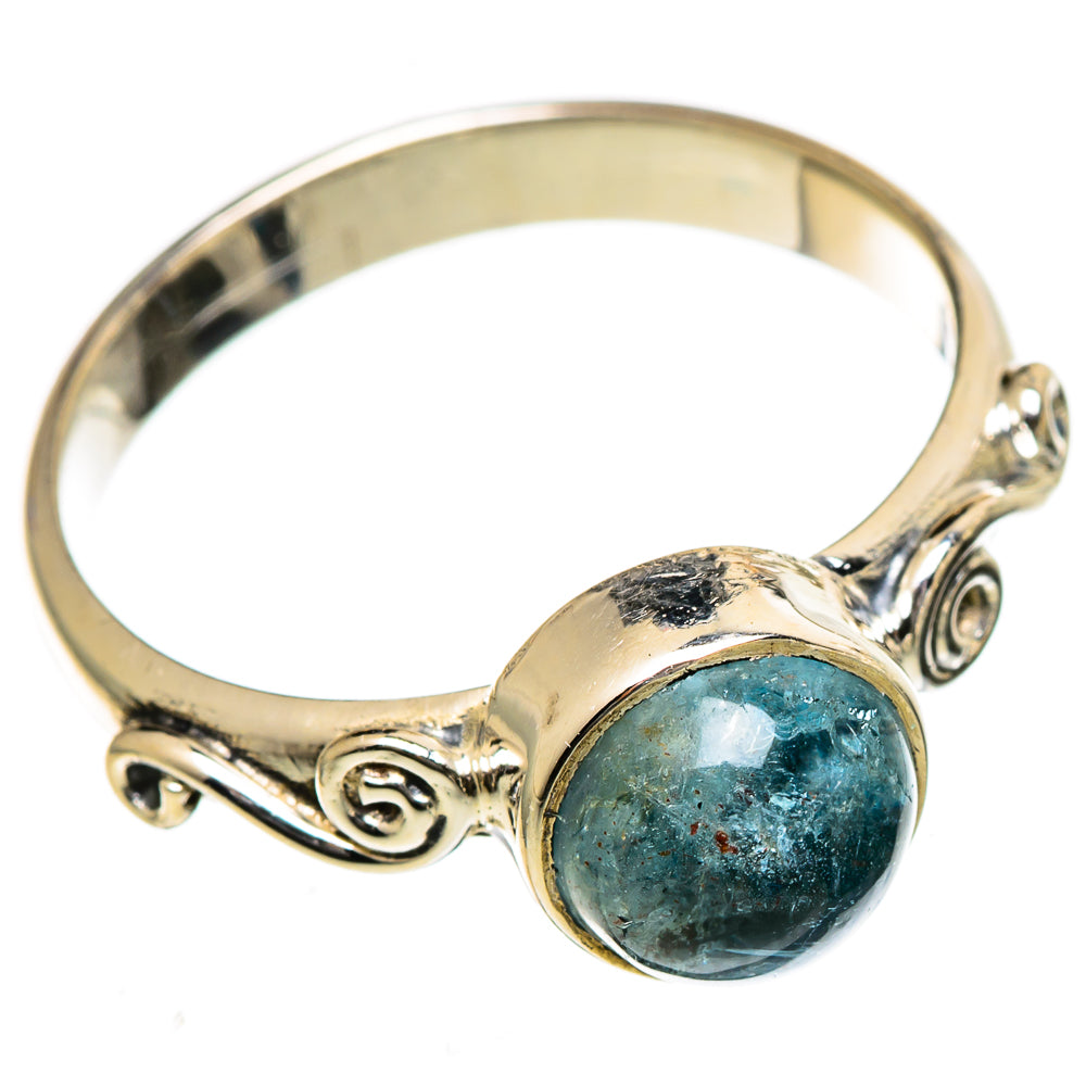 Aquamarine Rings handcrafted by Ana Silver Co - RING106698 - Photo 2