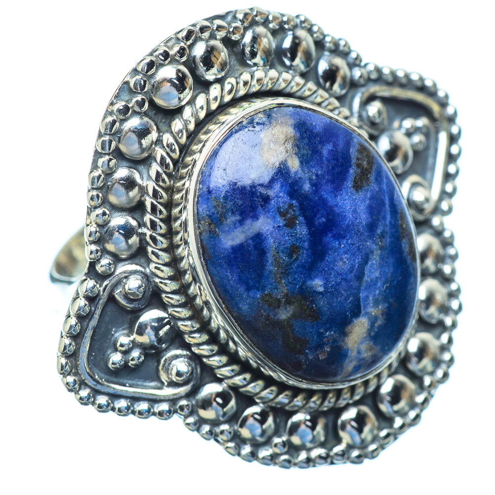 Sodalite Rings handcrafted by Ana Silver Co - RING10672