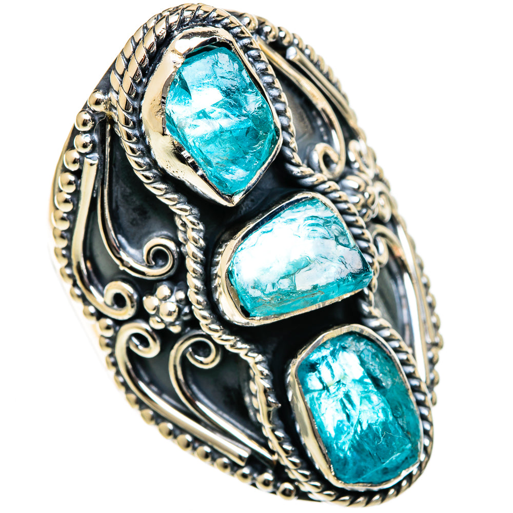 Apatite Rings handcrafted by Ana Silver Co - RING106732 - Photo 2