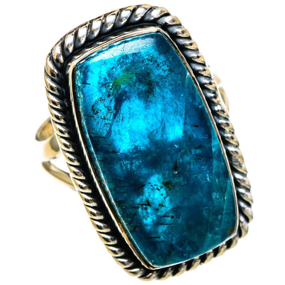 Apatite Rings handcrafted by Ana Silver Co - RING106735 - Photo 2