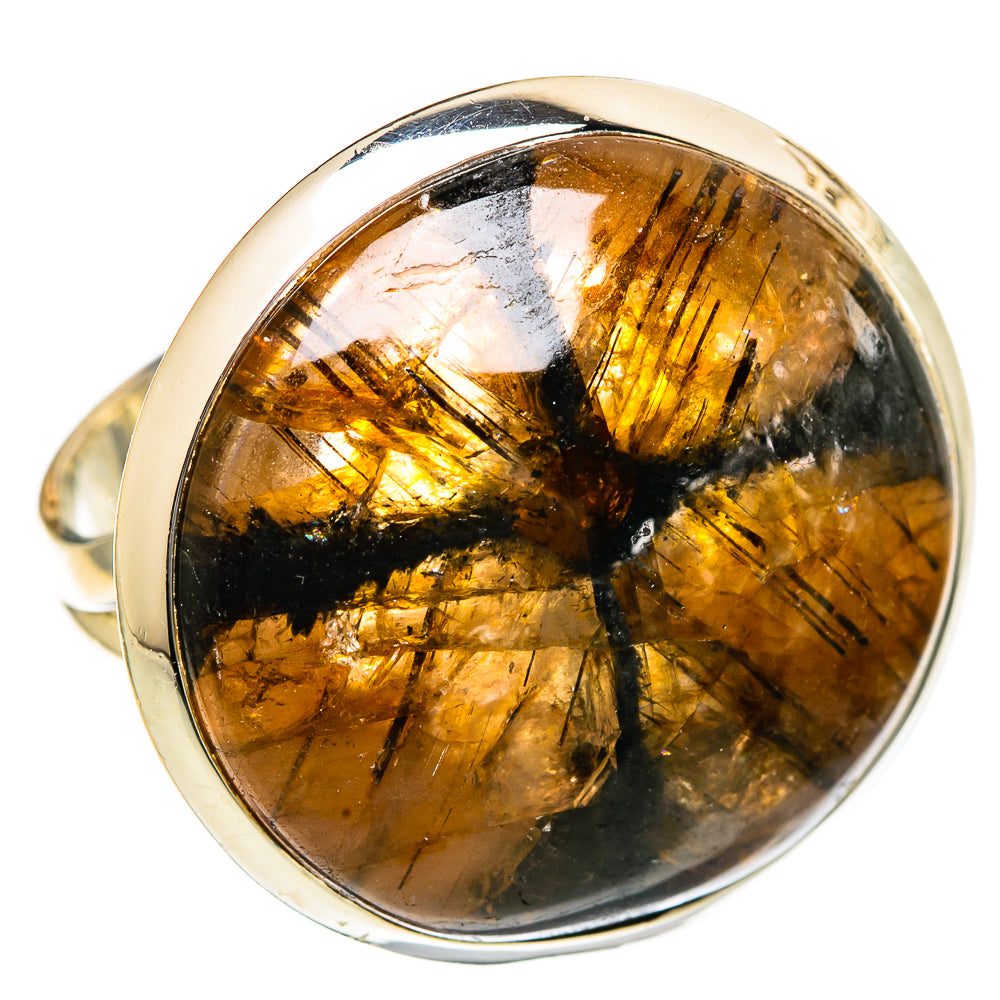 Chiastolite Rings handcrafted by Ana Silver Co - RING106752 - Photo 2