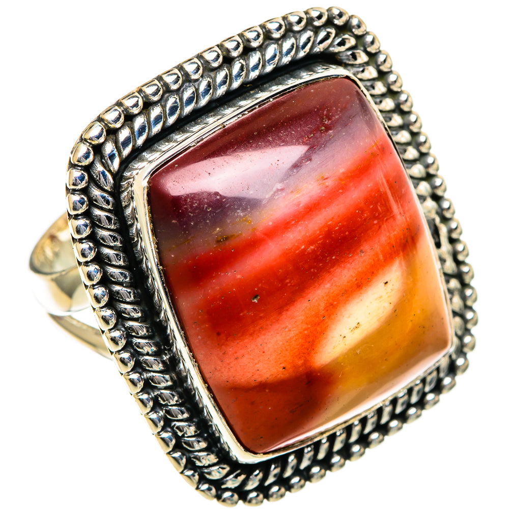 Mookaite Rings handcrafted by Ana Silver Co - RING106754 - Photo 2