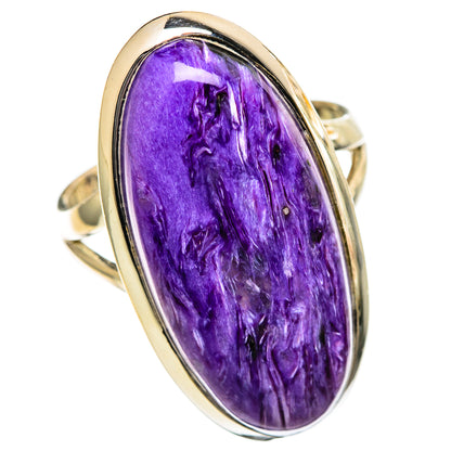 Charoite Rings handcrafted by Ana Silver Co - RING106762 - Photo 2