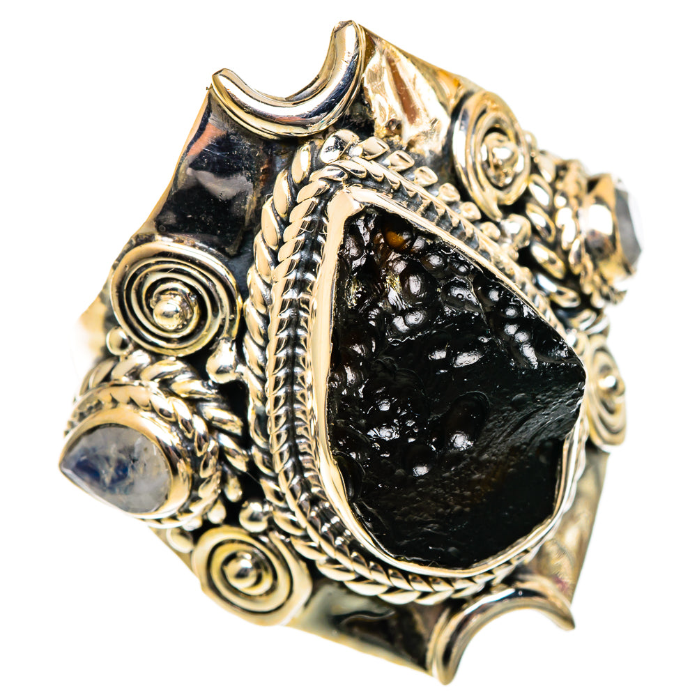 Tektite Rings handcrafted by Ana Silver Co - RING106766 - Photo 2