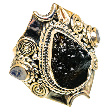 Tektite Rings handcrafted by Ana Silver Co - RING106766 - Photo 2