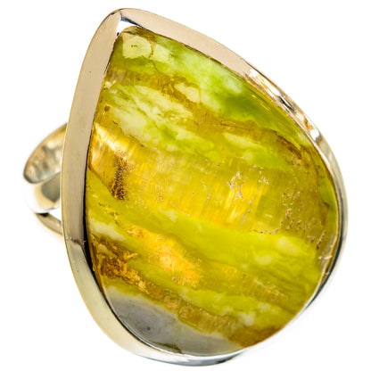 Peruvian Opal Rings handcrafted by Ana Silver Co - RING106790 - Photo 2