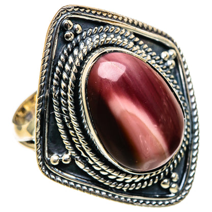 Mookaite Rings handcrafted by Ana Silver Co - RING106803 - Photo 2