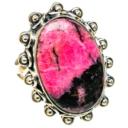 Rhodonite Rings handcrafted by Ana Silver Co - RING106808 - Photo 2