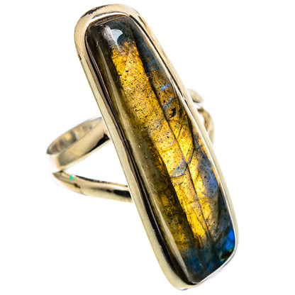 Labradorite Rings handcrafted by Ana Silver Co - RING106820 - Photo 2