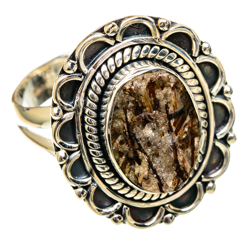 Astrophyllite Rings handcrafted by Ana Silver Co - RING106848 - Photo 2