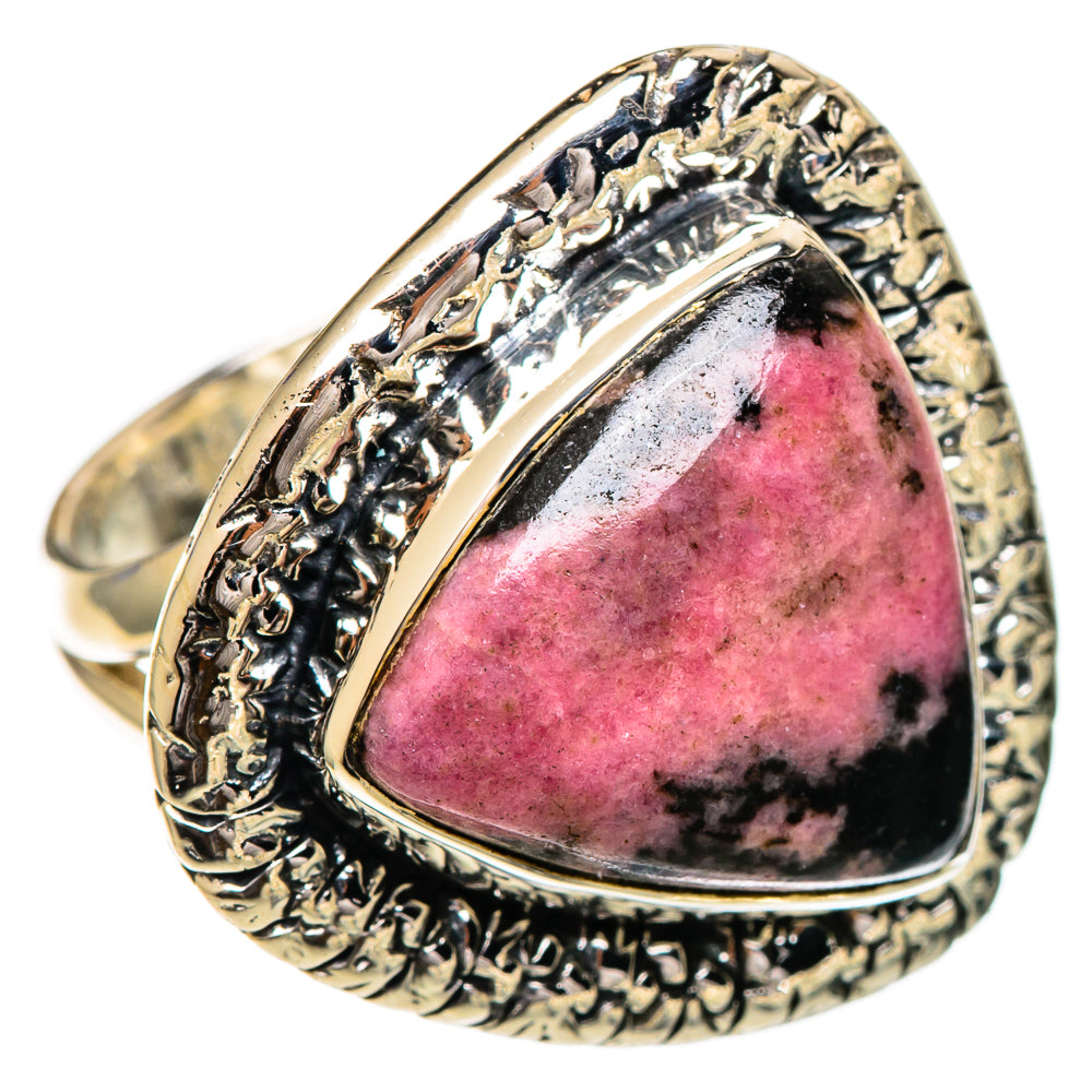 Rhodonite Rings handcrafted by Ana Silver Co - RING106852 - Photo 2