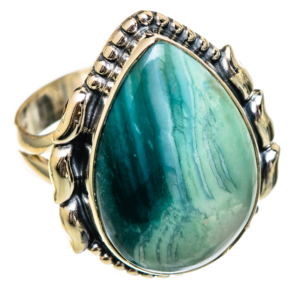Ocean Jasper Rings handcrafted by Ana Silver Co - RING106880 - Photo 2