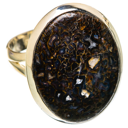 Dinosaur Bone Rings handcrafted by Ana Silver Co - RING106885 - Photo 2