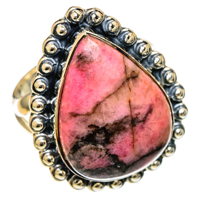 Rhodonite Rings handcrafted by Ana Silver Co - RING106889 - Photo 2