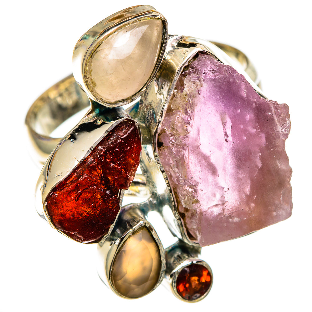 Rose Quartz Rings handcrafted by Ana Silver Co - RING106890 - Photo 2